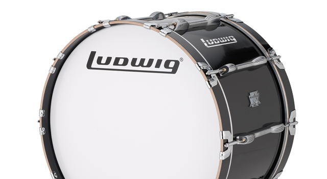 image of a Ludwig Ultimate Marching Bass Drums  Marching Bass Drums