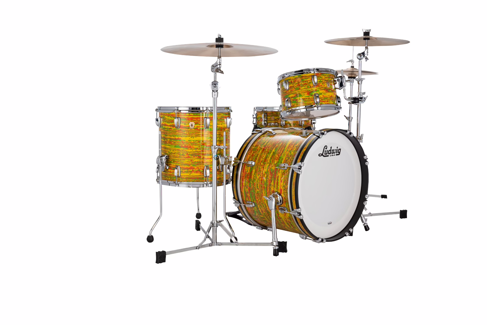 L84023AXA3_Ludwig_Classic Maple_Downbeat_Citrus Mod_001