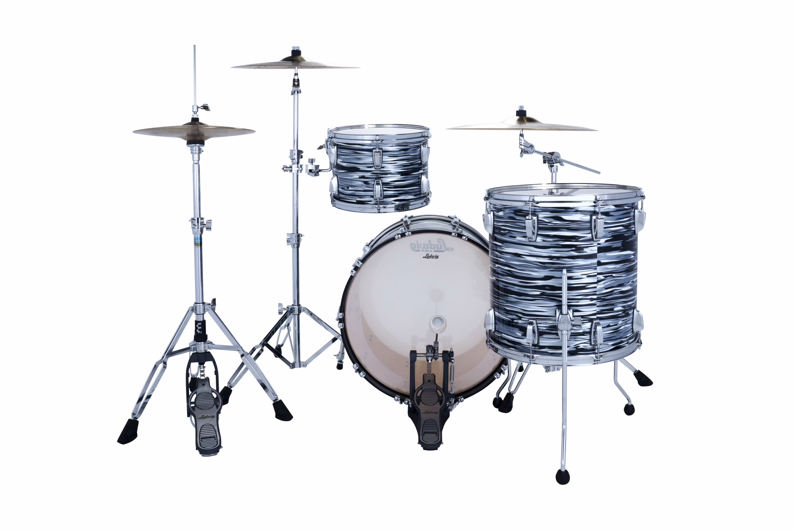 L84233AX0QWC Ludwig 22 CM Fab Black Oyster_3 No Snare