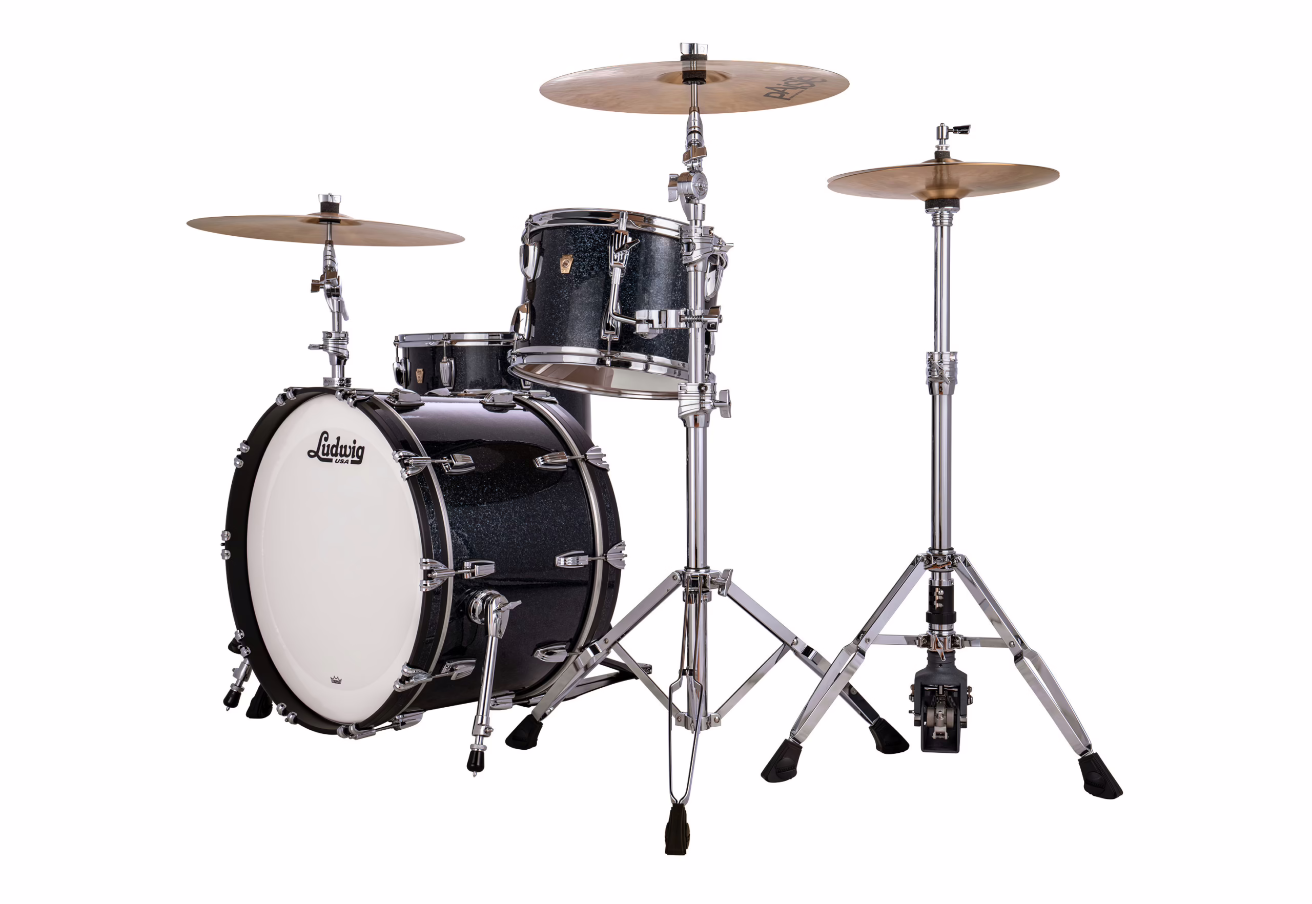 L84233AXH1WC_Ludwig Classic Maple Fab Black Hybrid Sparkle_B_No Snare