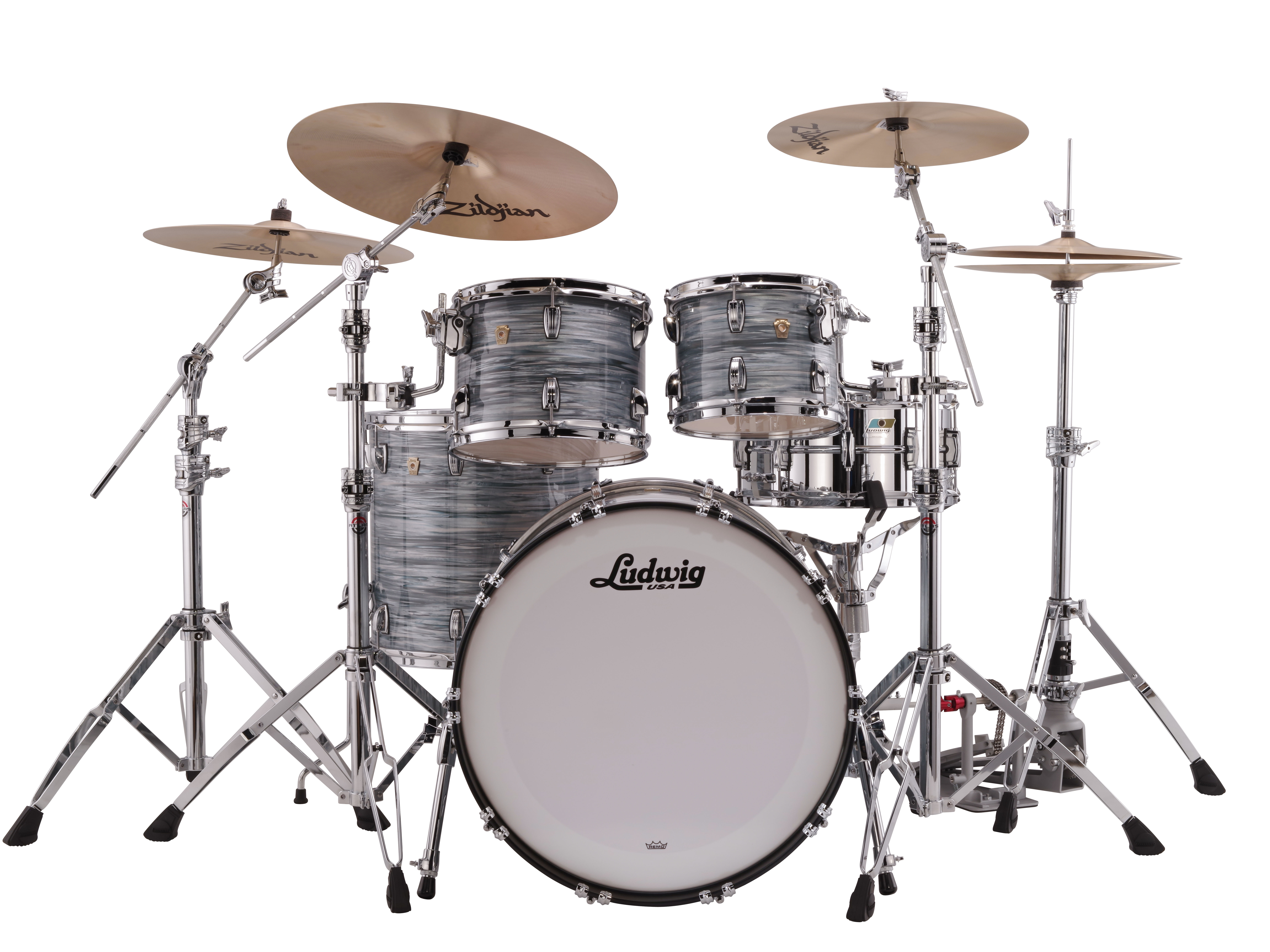 L88204AX2Q Classic Maple Mod Vintage Blue Oyster- Front