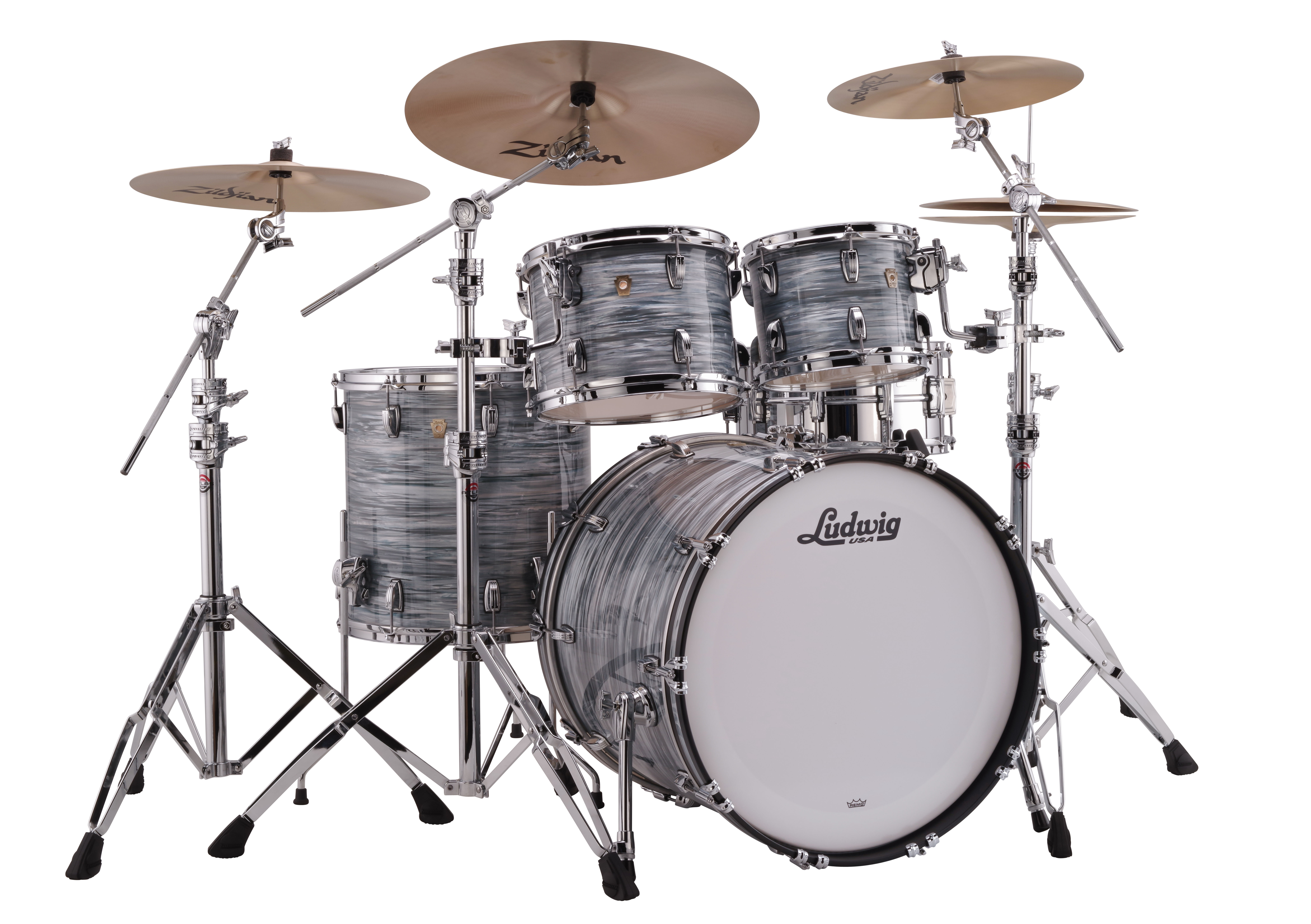 L88204AX2Q Classic Maple Mod Vintage Blue Oyster- L side