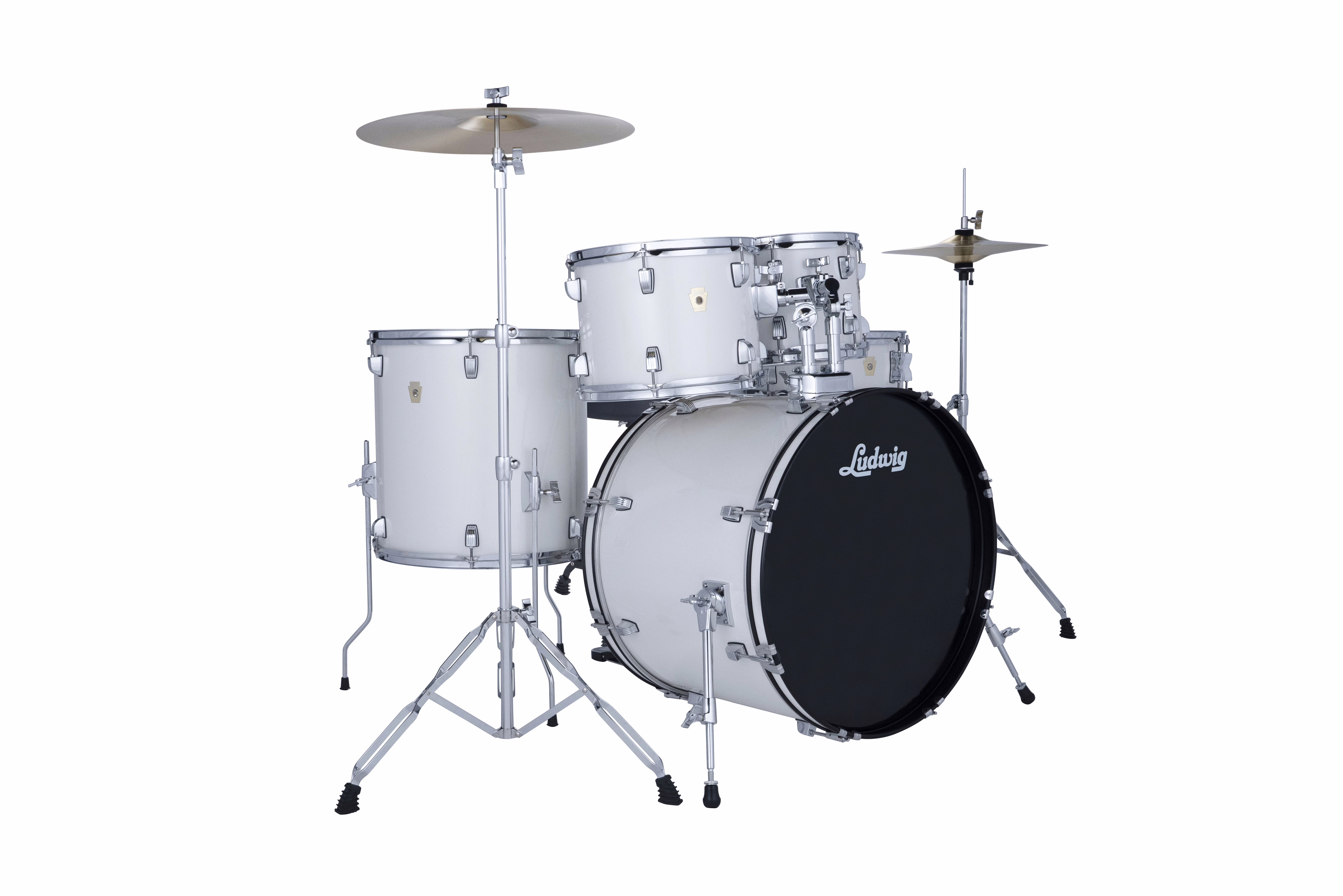 LC195C7 Ludwig Accent Snow Dust_1