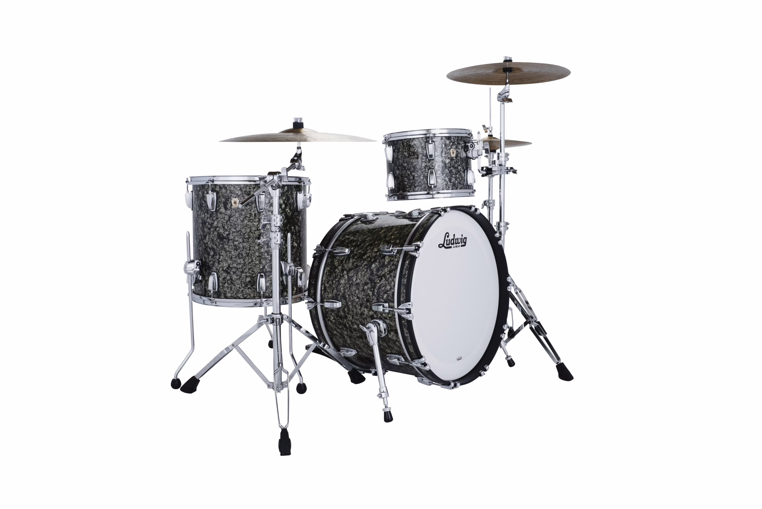 Ludwig L84233AX6AWC 22 Fab Moss Green_1