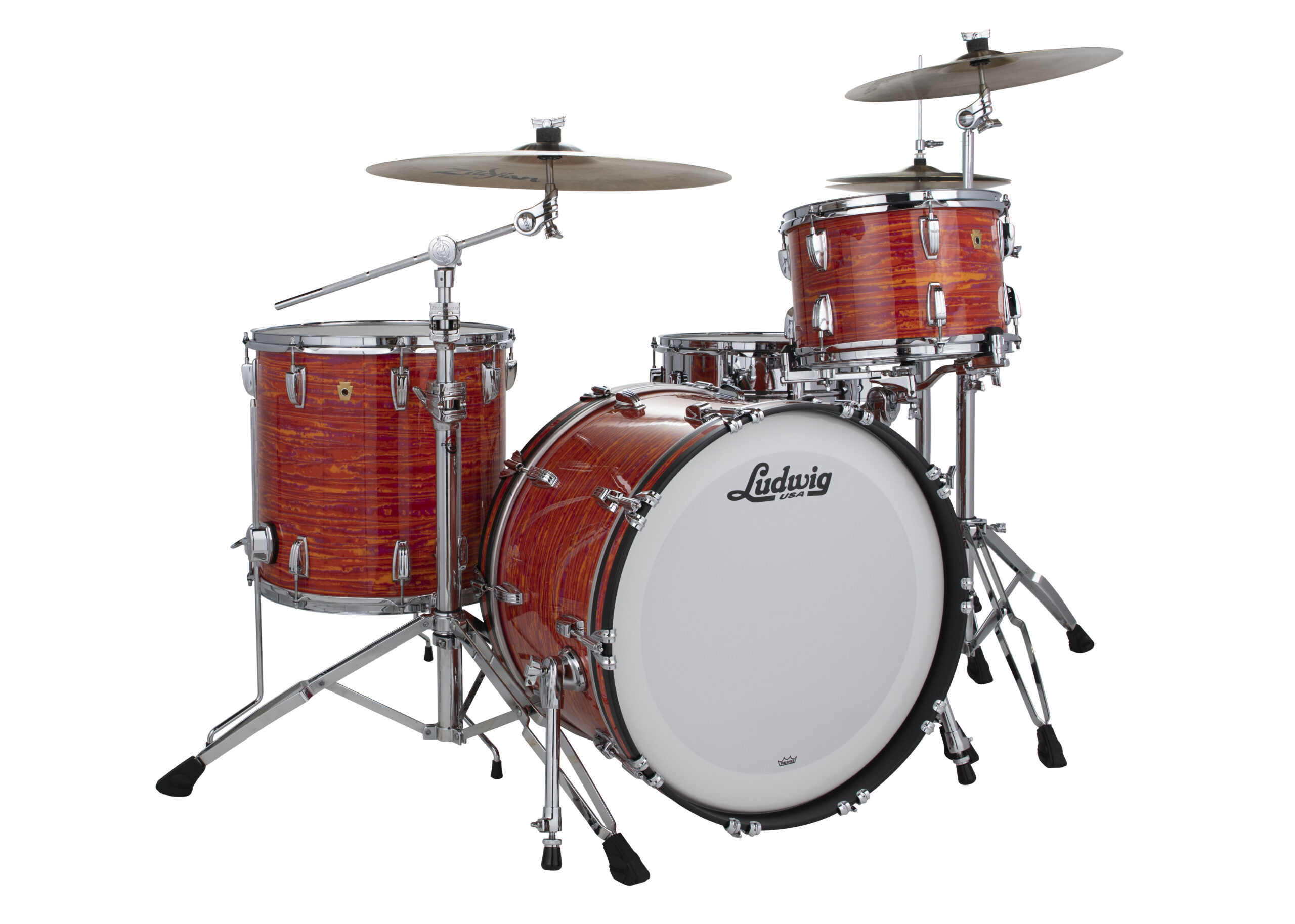 Ludwig Legacy Mahogany Fab Mod Orange LLC54233LX51_A.psd