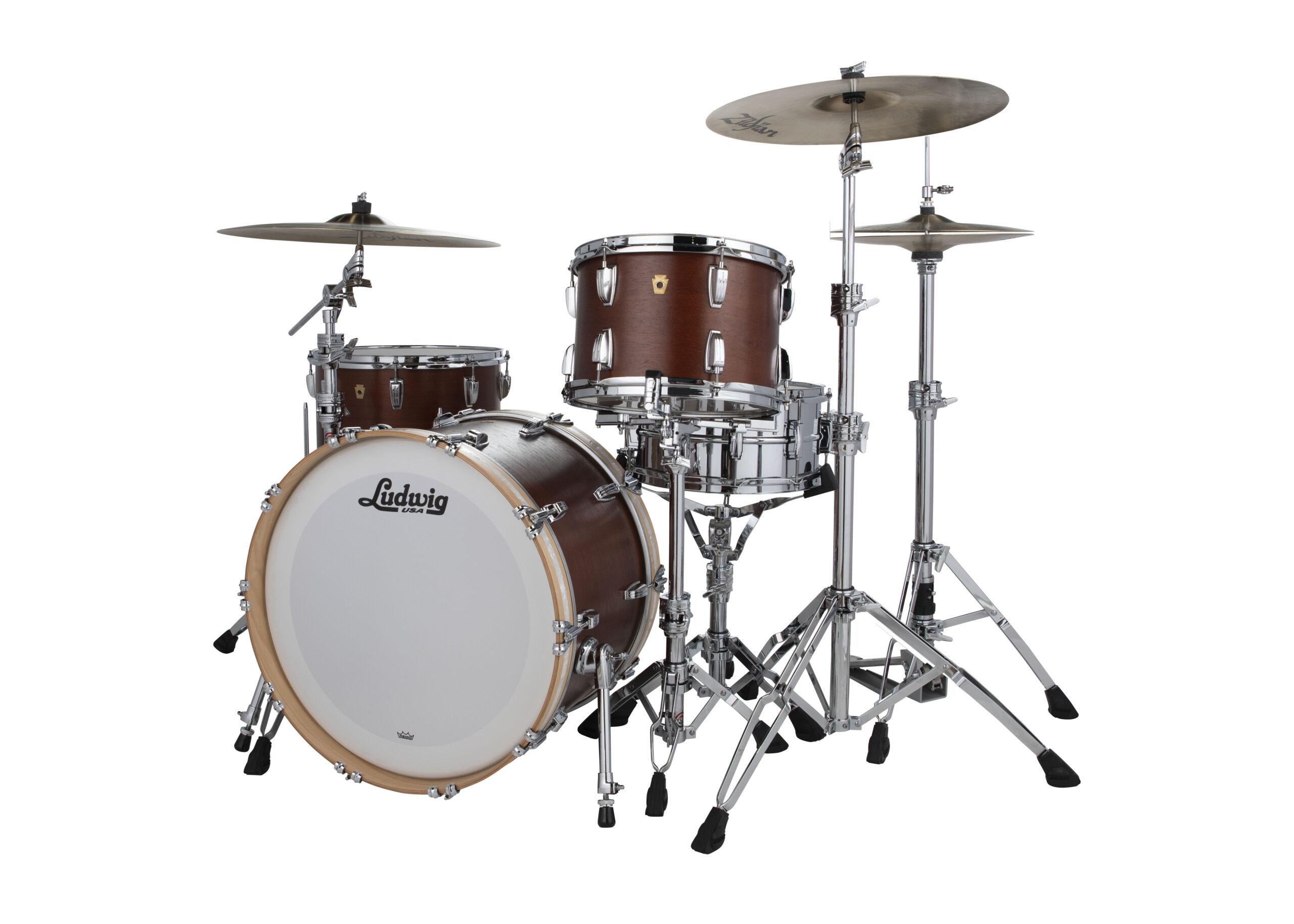 Ludwig Legacy Mahogany Fab Vintage Mahogany LLC54233LXMH_B.psd